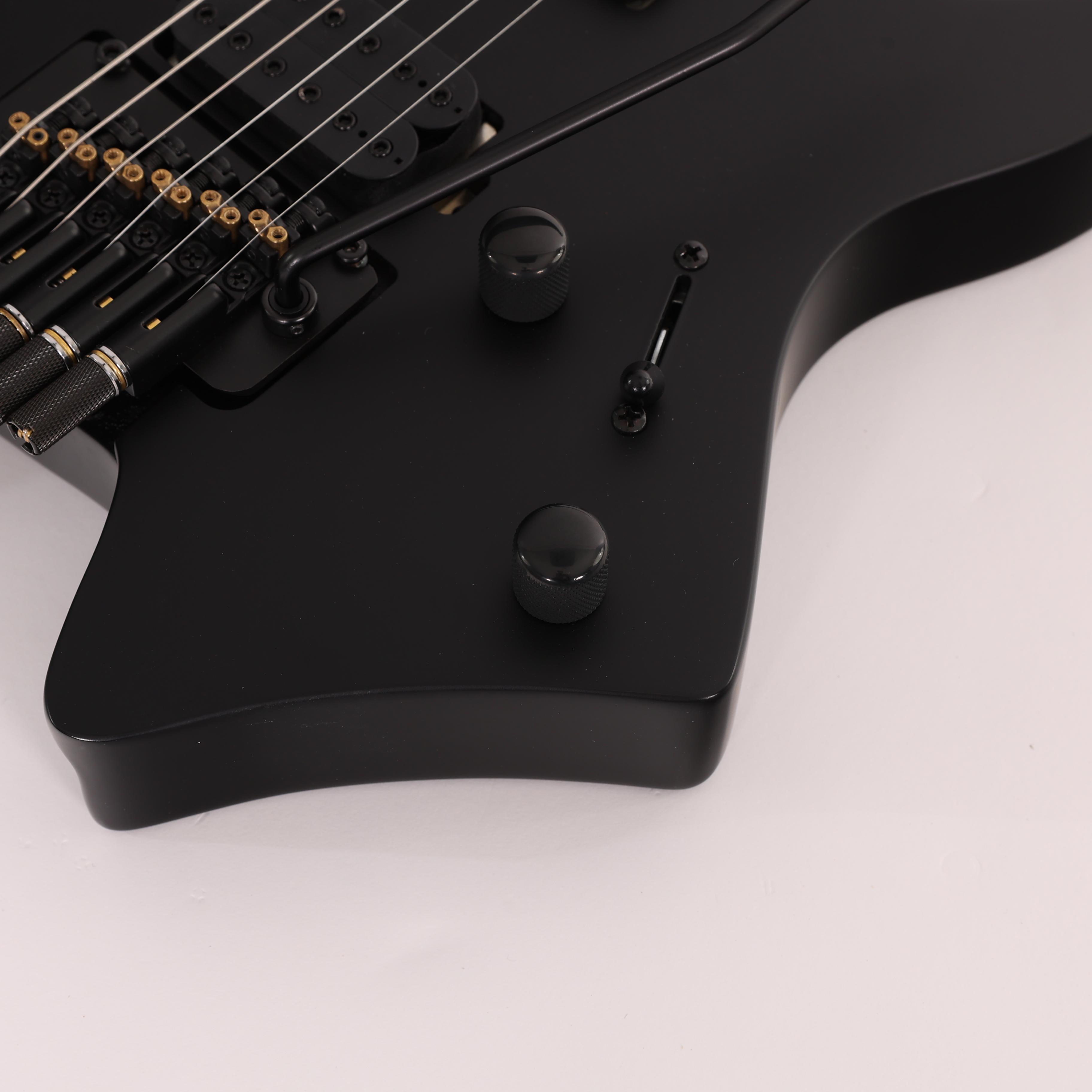 Sire Larry Carlton X6 Headless Electric Guitar in Black Satin